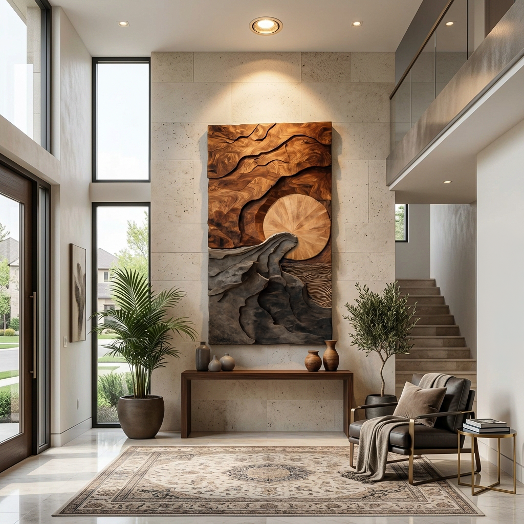 Modern Wall Art With Landscape Design For Living Room SITHTTWA033