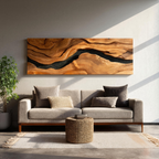 Modern Statement Wall Sculpture For Living Room RTTHTTWA058