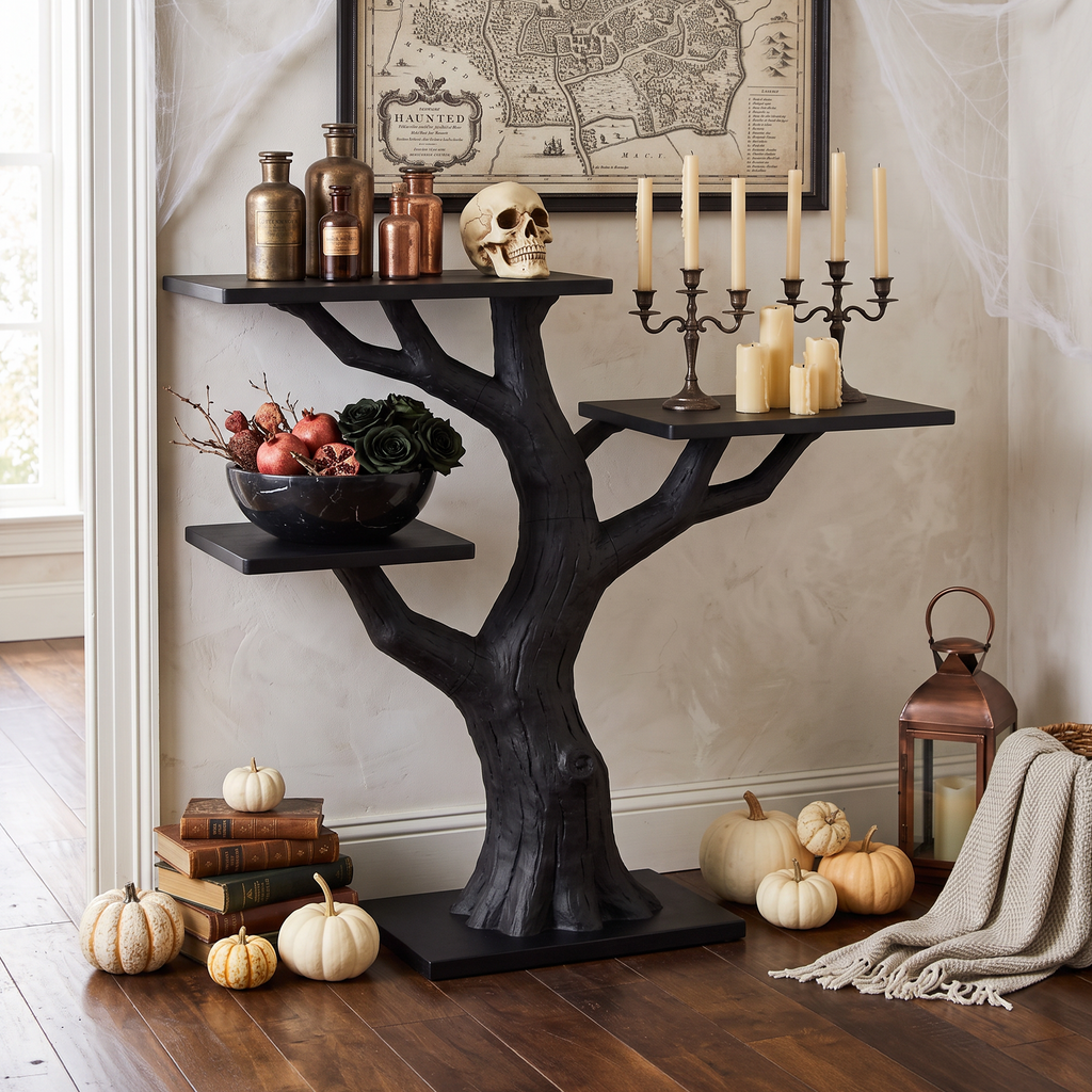 Organic Gnarled Branch Console For Vintage Halloween Furniture SILDTTNCS149