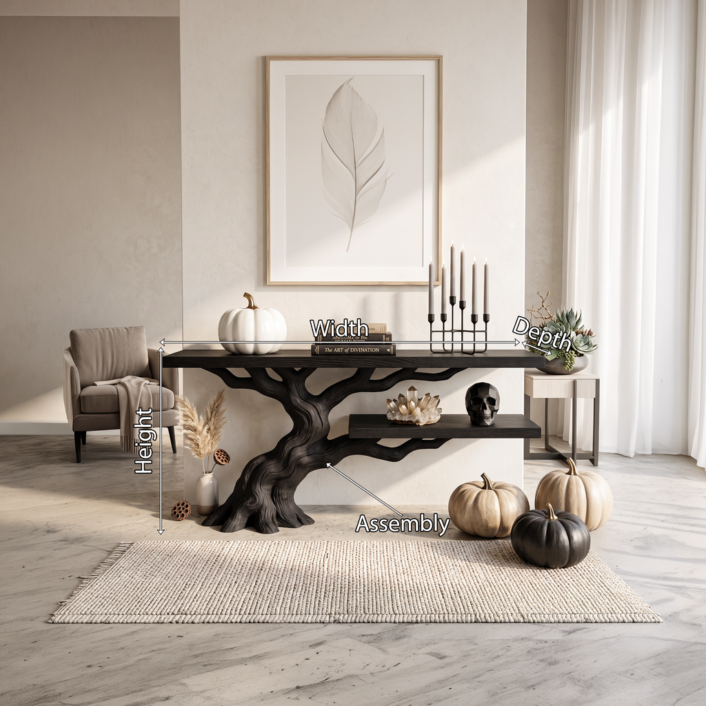 Modern Root Branch Accent Table For Gothic Halloween Furniture SILDTTNCS159
