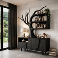 Modern Cabinet With Integrated Tree Branch Design For Living Room SINLHASD546