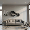 Organic Shape Wooden Wall Art For Entryway or Hallway Decor RTTHTTWA152