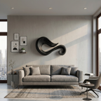 Organic Shape Wooden Wall Art For Entryway or Hallway Decor RTTHTTWA152