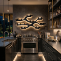 Modern Wine Rack Wall Display For Kitchen And Dining Area RTTHTTWH012