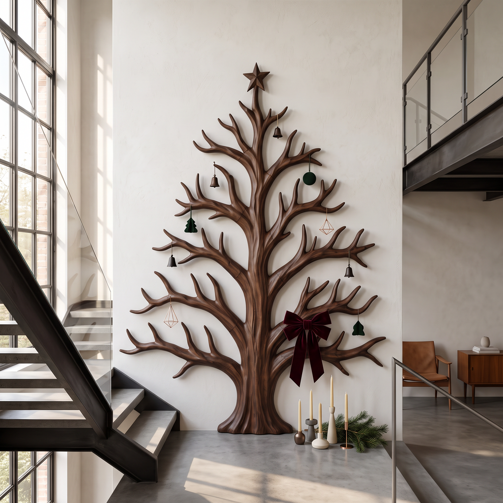 Modern Christmas Tree With Bare Branch Design For Living Room SINLSAWA142