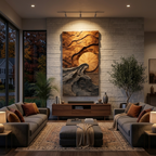 Modern Wall Art With Landscape Design For Living Room SITHTTWA033