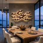Modern Wine Rack Wall Display For Kitchen And Dining Area RTTHTTWH012