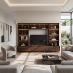 Large Entertainment Center With LED Lighting For Living Room SITHTTTVC012