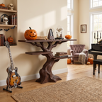 Organic Twisted Tree Sofa Table For Witchy Halloween Interior SILDTTNCS158