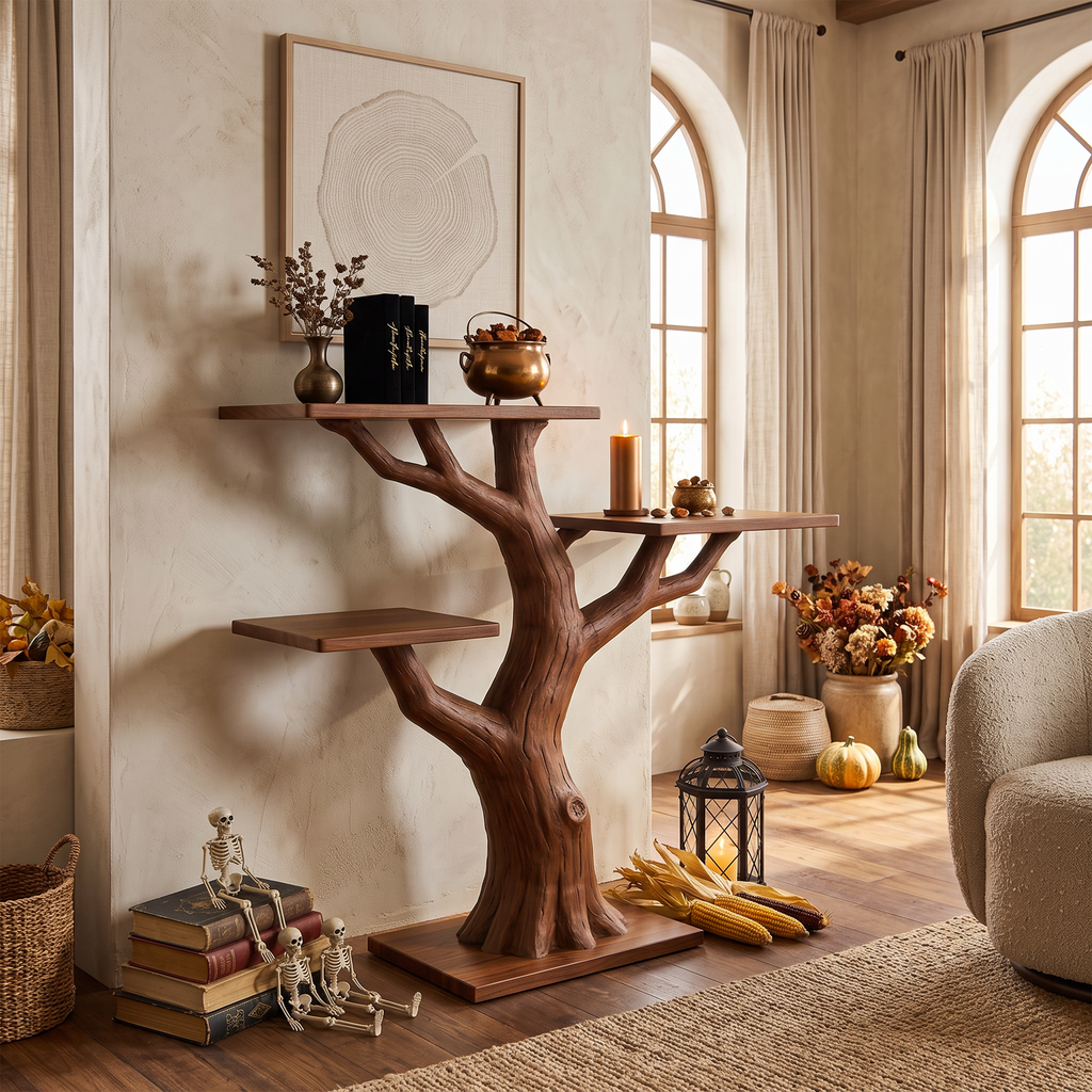 Organic Gnarled Branch Console For Vintage Halloween Furniture SILDTTNCS149