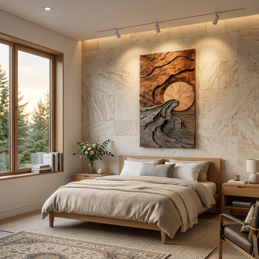 Modern Wall Art With Landscape Design For Living Room SITHTTWA033