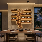 Modern Wall Mounted Branch Wine Holder For Kitchen RTTHTTWH009