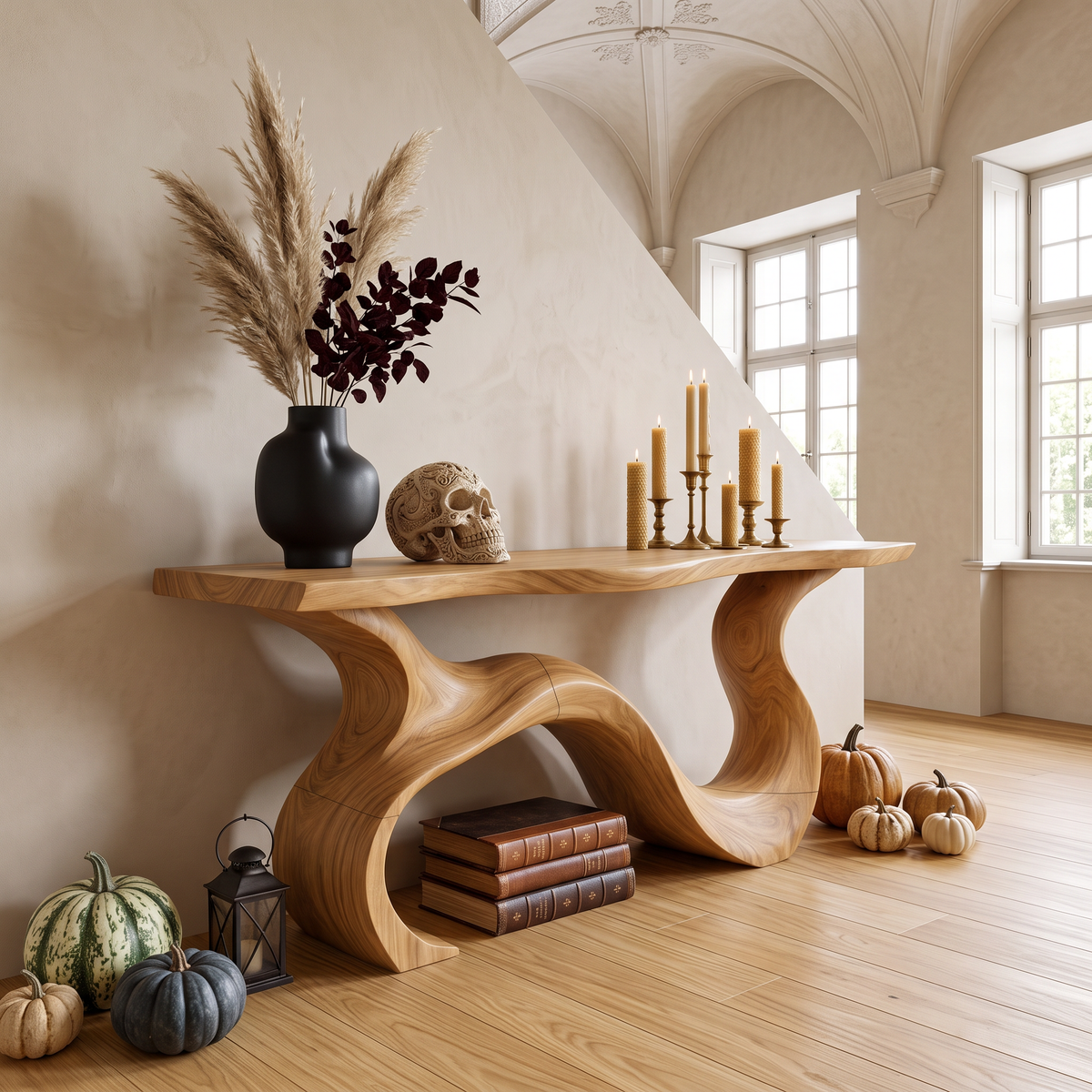 Organic Root Form Display Table For Halloween Decor SILDTTNCS145