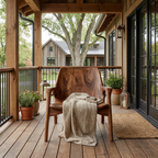 Mid Century Wooden Chair For Porch Or Entryway RTTHTTACC014
