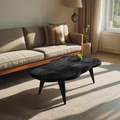 Handcrafted Irregular Wooden Table For Entryway Design SILDTTRCF094