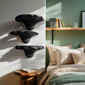 Mid Century Wooden Mushroom Shelf For Living Room And Bedroom Decor SILDTTNMR001