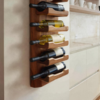 Modern Wall Wine Rack For Minimal Home Decor RTTHTTWH002